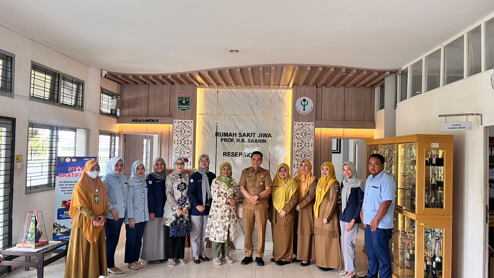 RSJ Prof. H.B. Saanin Sambut Kunjungan Studi Banding Program Rehabilitasi NAPZA RSJ dr. Yaunin